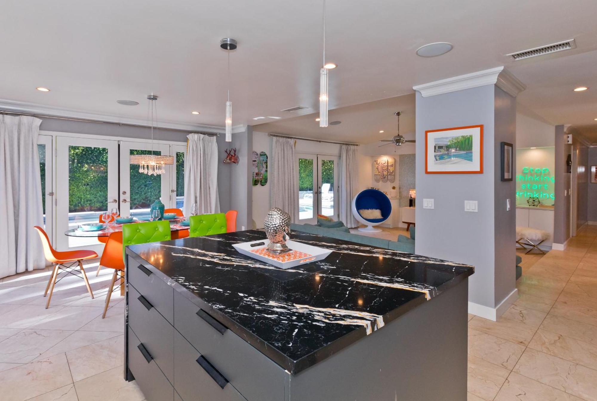 Pineapple Splash! Complete Privacy! Salt Pool! Palm Springs Extérieur photo